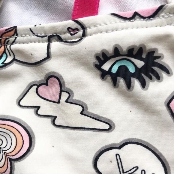 Betsy Johnson unicorn print swimsuit GUC 3T - Picture 3 of 5